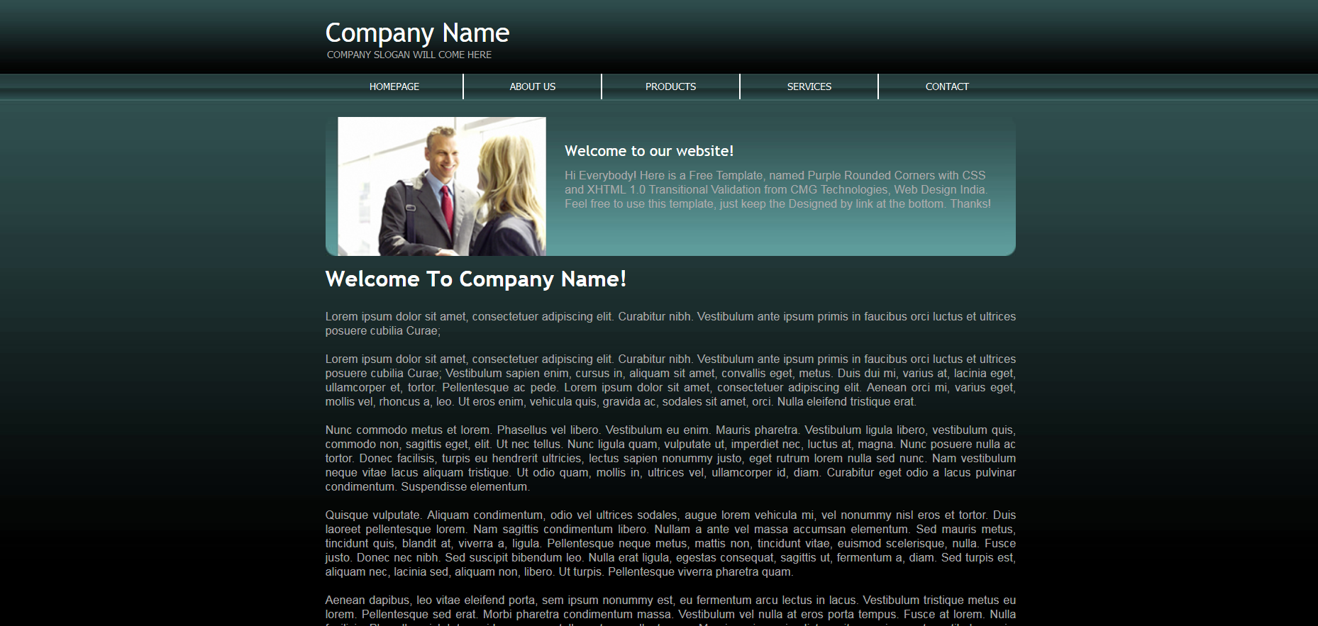 Шаблон сайта Бизнес №219