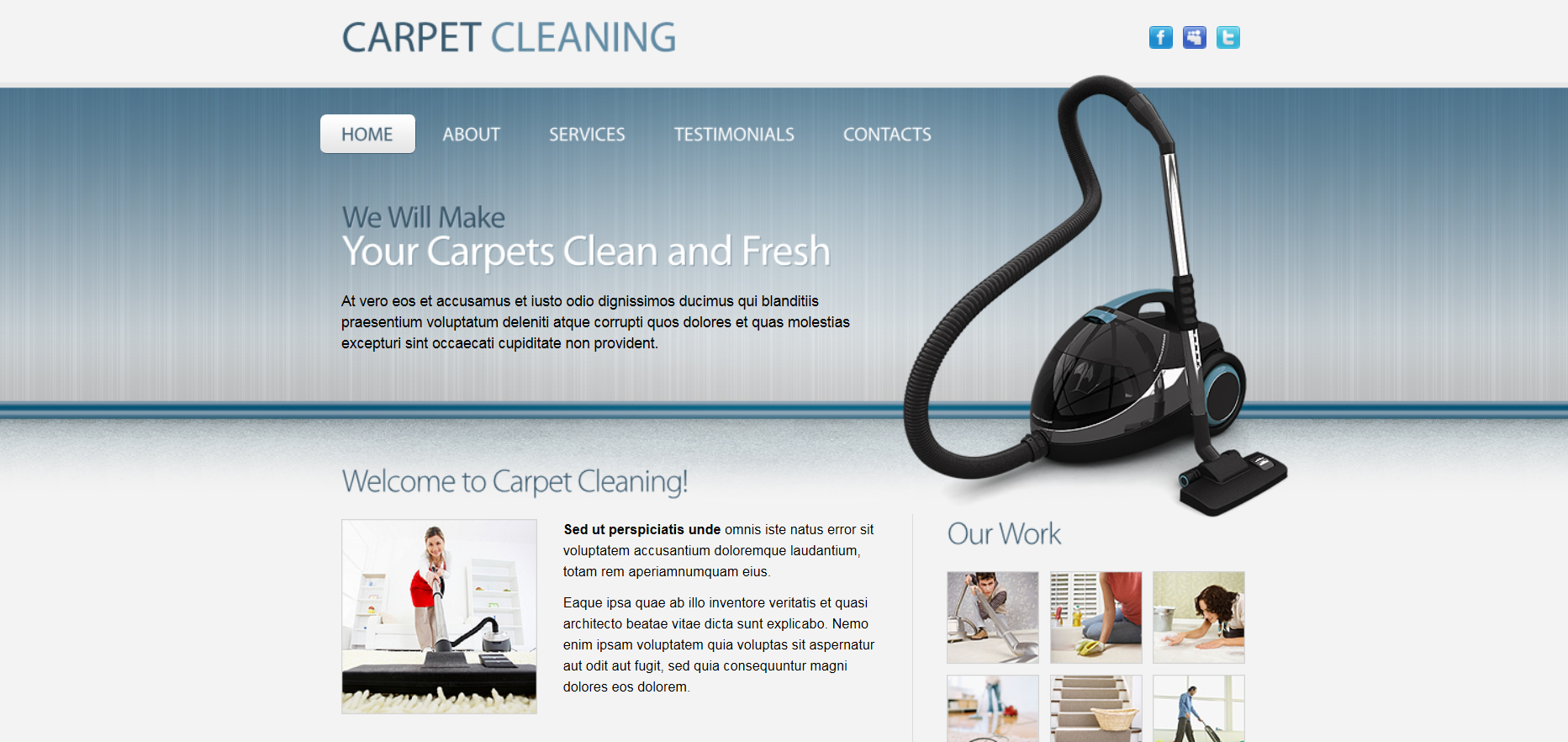 Шаблон сайта Мастер №146