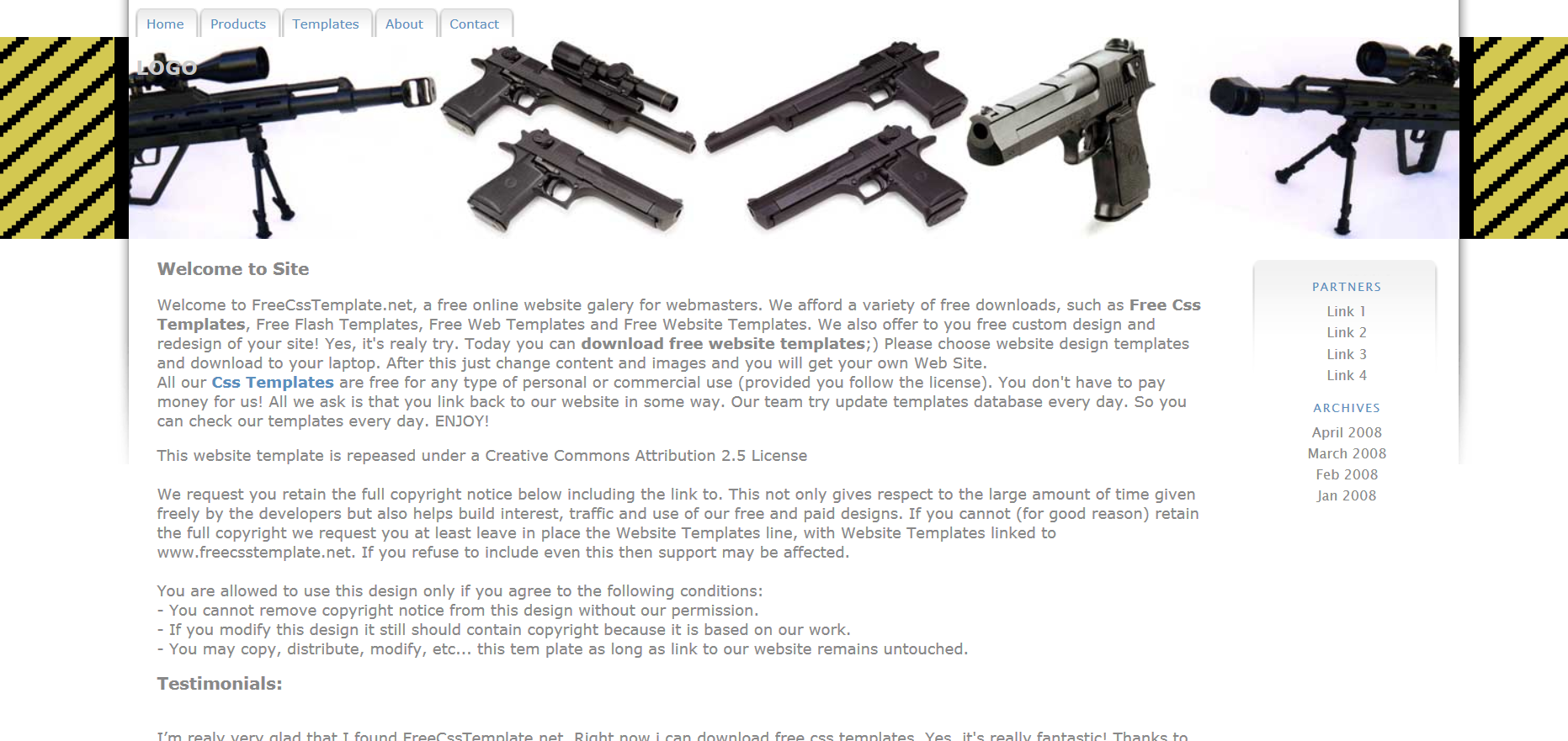 Шаблон сайта Спорт №239